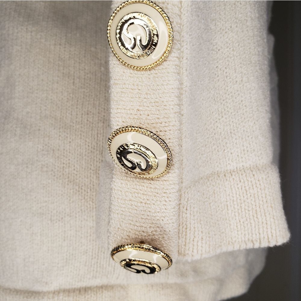 Vintage 70s Knit Cardigan Jacket - Picture 6 of 10